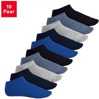 Footstar Sneakersocken EVERYDAY! 10 Paar / 20 Paar Damen & Herren Sneaker Socken (10-Paar) Perfekte Passform, angenehme Nähte, verstärke Ferse & Spitze