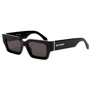 Palm Angels - "Hyde" Rechteck-Sonnenbrille für Herren (Schwarz/Dunkelgrau)