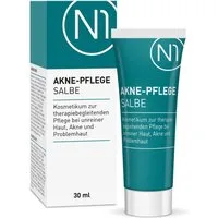 N1 Healthcare Getönte Gesichtscreme N1 Akne Pflege Salbe, 30ml, patentierte Rezeptur, getönt