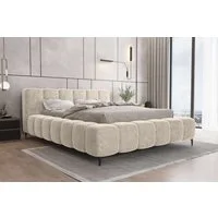99rooms Polsterbett Cozy (Schlafzimmerbett, Bett), 140/160/180x200 cm, mit Bettkasten, Lattenrost, ohne Matratze