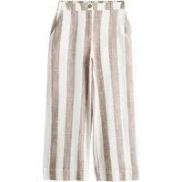 Next Palazzohose Elegante Hose aus Leinenmischung mit weitem Bein (1-tlg)