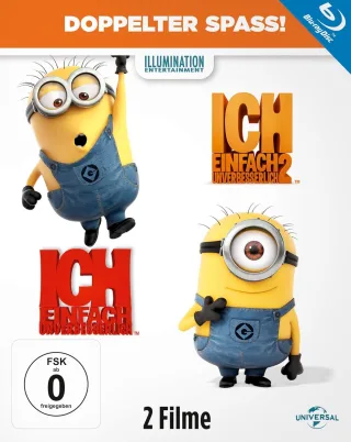 Ich: Einfach unverbesserlich 1&2 [Blu-ray]