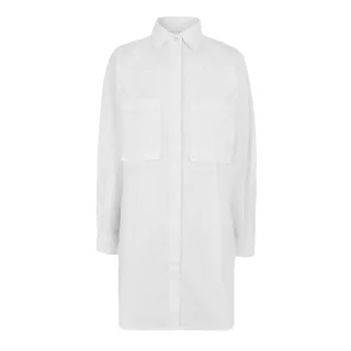 Diesel - Hemdblusenkleid für Damen, Regulär (Weiß)