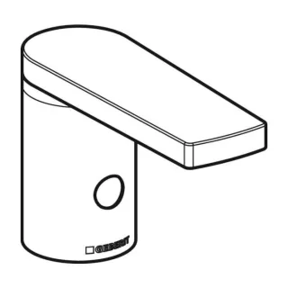 Geberit Armaturenkörper mit Öffnung 242245001 für Temperaturmischer, HyTronic186