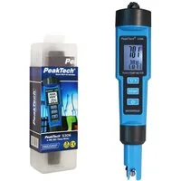 PeakTech Wassersensor 3 in 1 pH-Meter in Stiftform für pH/EC/TEMP