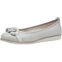 MARCO TOZZI 2-22121-44 197 White Comb Ballerina