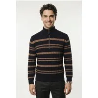 Pierre Cardin Strickpullover ideal für kältere Tage, aus Rippenstrick