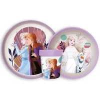 Disney Kindergeschirr-Set Disney Eiskönigin Journey rutschfestes Geschirrset