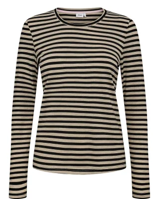 Nümph - Langarmshirt - Nurixie beige - Gr. - S