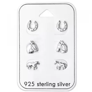 Hashtag Ohrringe aus 925 Silber