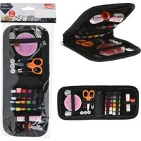 Koopman Nähset Nähkasten Reiseset 34 Tlg. Nähzeug Nähbox Reise Etui Schwarz Nähgarn, (Set, 1-St., Packung), Klappbar, Set, incl Reißverschluss, schwarze Tasche