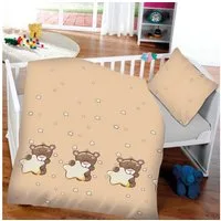 Bestlivings Babybettwäsche KB-04837 Bettbezug, Baumwolle, 2 teilig, Kinder Bettwäsche 2-tlg (100x135cm / 40x60cm) Bettdecken Set