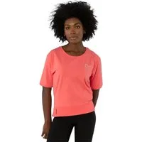 Gio Milano T-Shirt G26-1100 Strassapplikation als Logo, seitliche Schlitze
