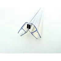 Kristhal Dusch- & Baddesign Duschdichtung Duschtür Magnetdichtung 90° (1 Paar), für 6 und 8 mm Glasdicke, L: 200 cm, individuell kürzbar