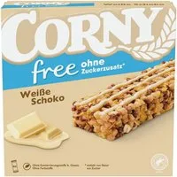 CORNY Riegel free Weiße Schoko, 6 Müsliriegel
