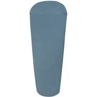 10T Hüttenschlafsack INLET Hüttenschlafsack 225x90 Mumienschlafsack Inlay Mischgewebe Blau
