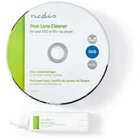 Nedis Reinigungs-CD CLDK110TP, CD/DVD Reinigung, schonend für die Linse, für jeden Gebrauch