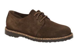 Birkenstock 1031527 UPPSALA LOW Damenschuhe braun carafe Echtleder Schn?r-Hal...