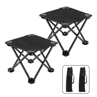 IPRee Portable Camping Folding Chair Outdoor Foldable Camping Stool Fishing Chair Oxford Light Cloth Folding Beach Chair