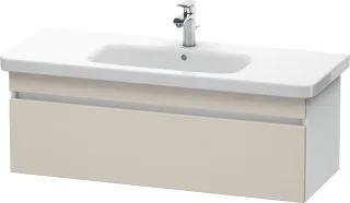 Duravit DuraStyle Waschtischunterbau wandhängend Taupe & Weiß Matt 1130x448x398 mm - DS639509118 DS639509118