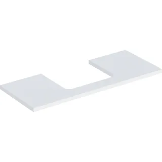 Geberit ONE Waschtisch-Platte, Ausschnitt mittig, für Aufsatzwaschtisch 505285002