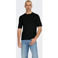 ONLY & SONS Kurzarmpullover ONSWYLER LIFE REG 14 SS KNIT