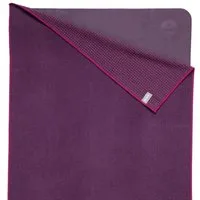 bodhi Sporthandtuch Yogatuch GRIP ² - Zweifarbig aubergine/lila (neu)