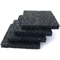 HAC24 Vibrationsdämpfer Antivibration Gummipads Pad Schwingungsdämpfer Gummi, (4-St), für Waschmaschinen, Trocknern, Subwoofer oder Lautsprecher