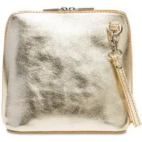 Caspar Clutch Kleine elegante Damen Umhängetasche - CLASSIC LINE - Modell No.778, leicht, elegant & langlebig - 100% Echteder - Made in Italy