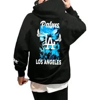 RMK Hoodie Herren Pullover Kapuzenpullover Langarmshirt Oversize LA Los Angeles