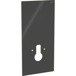 Geberit Frontverkleidung zu Monolith Sanitär- modul für Wand-WC 101cm Glas schwarz, 242383SJ1 242383SJ1