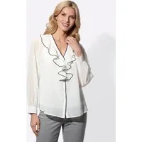 Sieh an! Klassische Bluse Bluse Langarm (2-tlg)