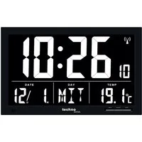 technoline Funkwanduhr WS 8007 (mit Jumbo-LCD-Anzeige)