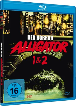 Der Horror Alligator + Die Mutation - Teil 1 + 2 - Horrorfilm Doppelpack - Tierhorror Thriller Klassiker [Blu-ray]