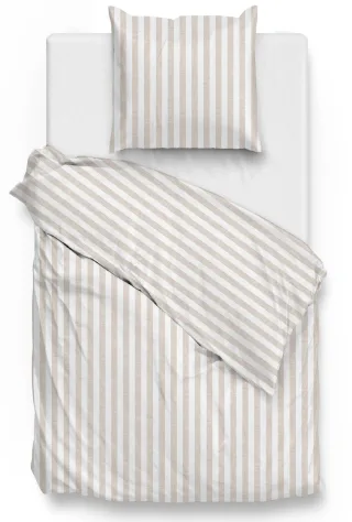 ZO HOME Bettwäsche "Banda-di-Lino" 2 Stk. Bettwäsche aus 100% Baumwolle, hochwertiges Renforcé