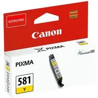 Canon CLI-581 Y Tintenpatrone (1-tlg., Original Druckerpatrone, gelb)