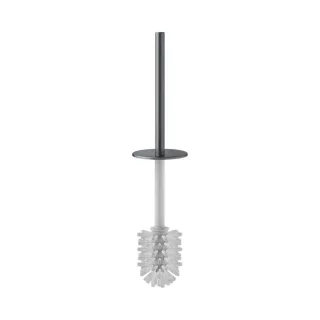 Keuco Edition 400 WC-Bürste 11564134000 Schwarzchrom gebürstet, mit Griff