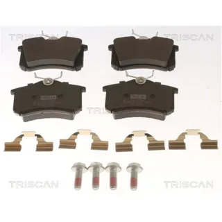 Triscan Bremsbel?ge hinten Audi Citroen Fiat Ford Opel Renault Seat Skoda VW