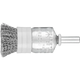 PFERD TOOLS Pinselbürste mit Stützring ungezopft PBUR Stahl-Draht - 43213001