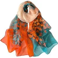 Zaewry Modeschal Georgette Chiffon Schal Damen Lange Schals