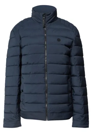Street One - Steppjacke im Bikerstil blau - Gr. - M