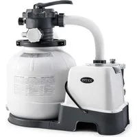 Intex Salzwassersystem Krystal Clear Pool Sandfilter und Salzwassersystem