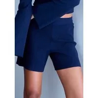 Copenhagen Studios Shorts aus hochwertigem Rippstrick, Loungewear