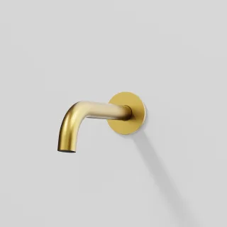 Steinberg Auslauf 195 mm für Waschtisch oder Wanne, brushed gold, 100 2310 BG 100 2310 BG