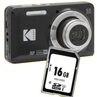 Kodak Kodak FZ55 schwarz Digitalkamera Kleines Angebot Kompaktkamera
