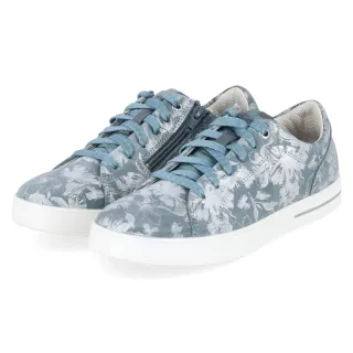 Superfit Schnürschuhe STELLA - Gr. 35 - Blau - Leder & Textil