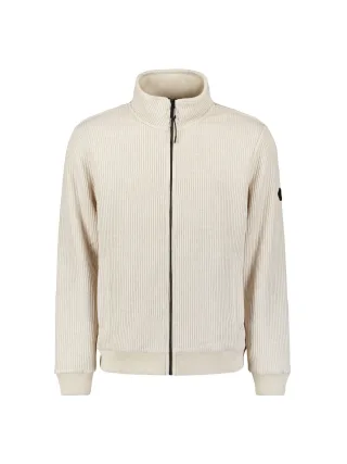 No Excess - Sweater Full Zip Stand Up Collar Bonded Knit - Gr. - XXL