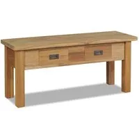 vidaXL Sitzbank Flurbank Massiv 90 x 30 x 40 cm