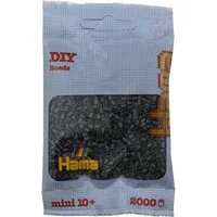 Hama Bügelperlen 2000 Mini Bügelperlen - Dunkelgrau