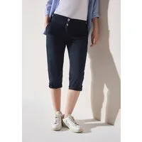 CECIL Caprihose Style New York Sommerhose mit Knopfdetails am Bund